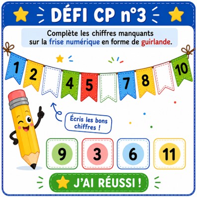 Défi CP – Révision GS & Préparation CP | PDF à télécharger