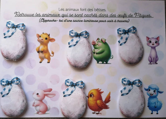 Pâques 3-4 ans – Matériel inclus