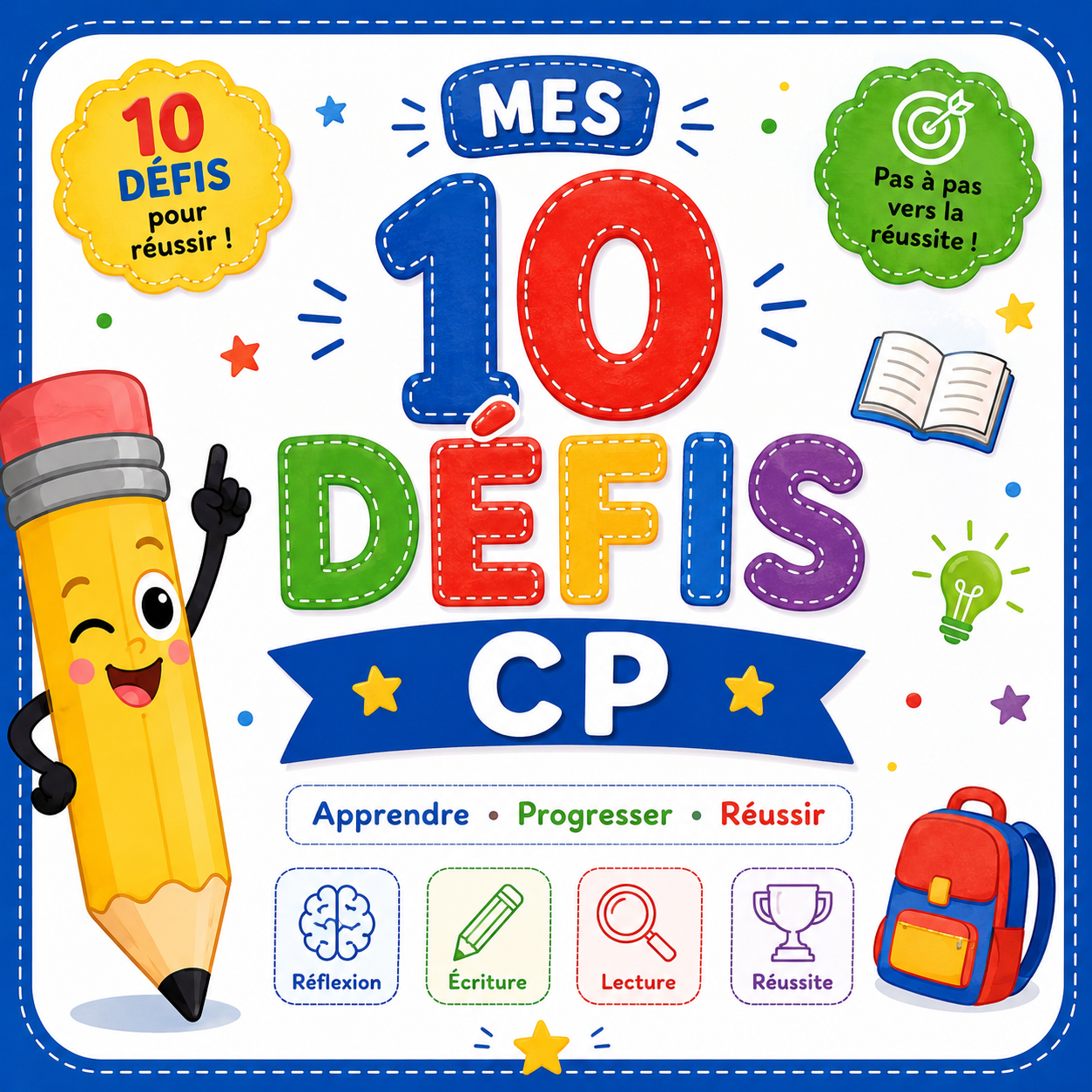 Défi CP – Révision GS & Préparation CP | PDF à télécharger