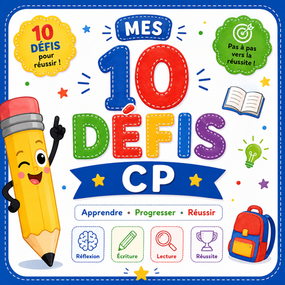 Défi CP – Révision GS & Préparation CP | PDF à télécharger