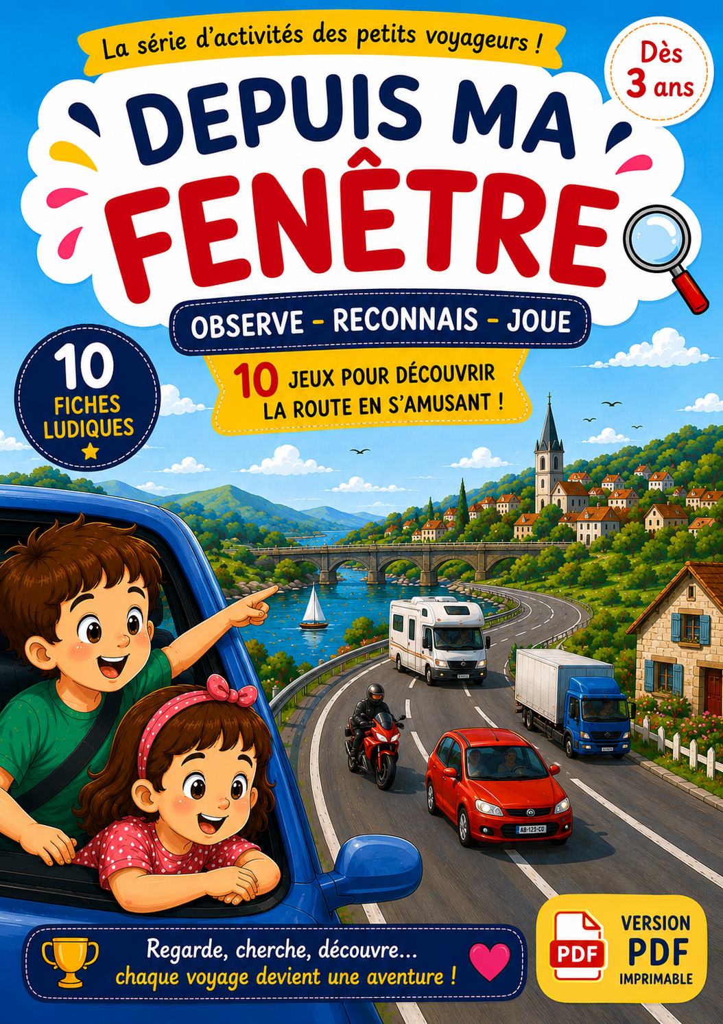 Depuis ma fenêtre… – Pack 10 fiches activités A4 à télécharger