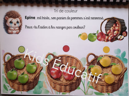 Livret éducatif thème les émotions, 4-5 ans ans