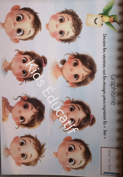 Livret éducatif thème les émotions, 4-5 ans ans