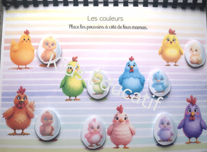 Livret éducatif, thème ferme