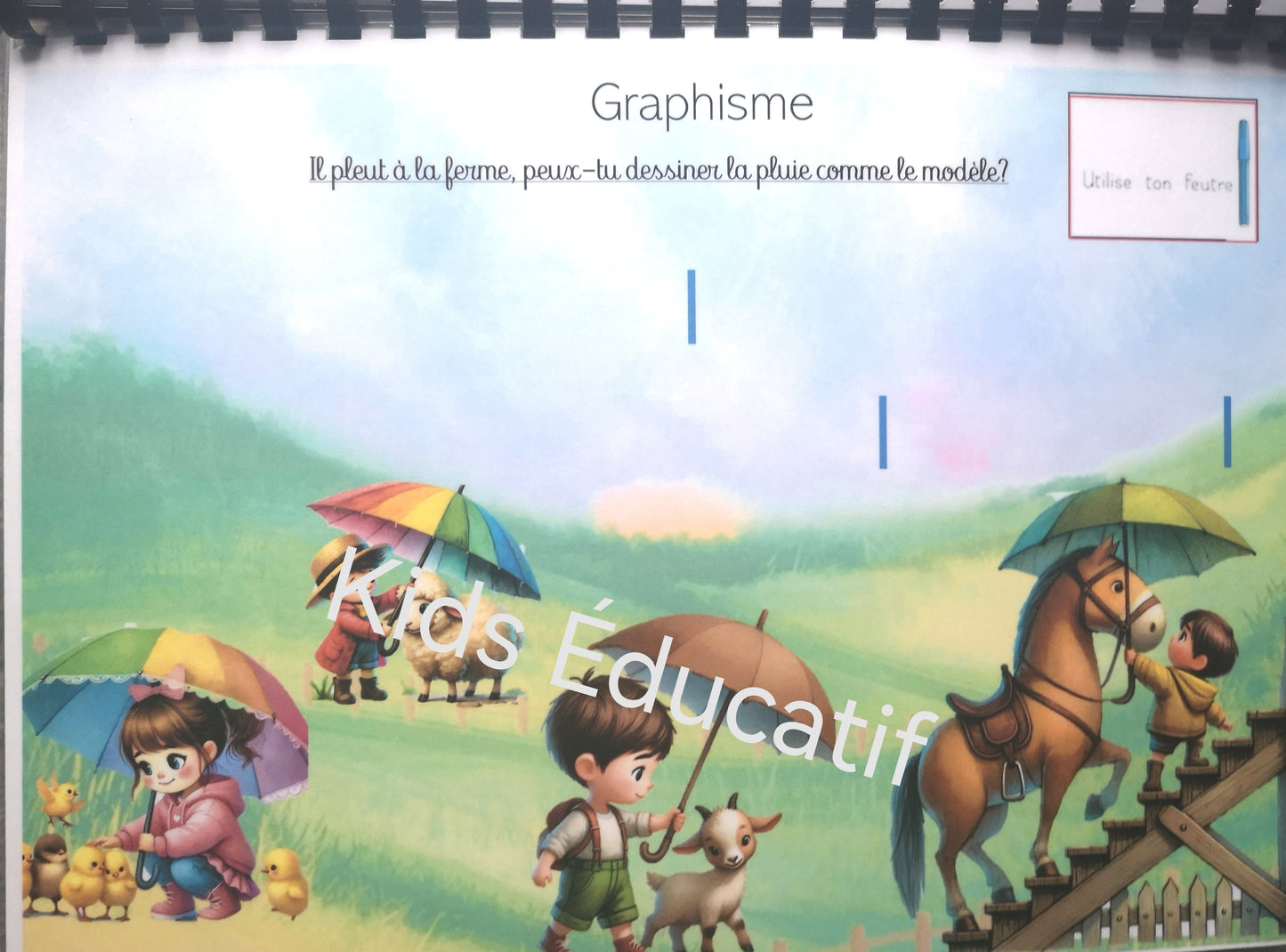 Livret éducatif, thème ferme