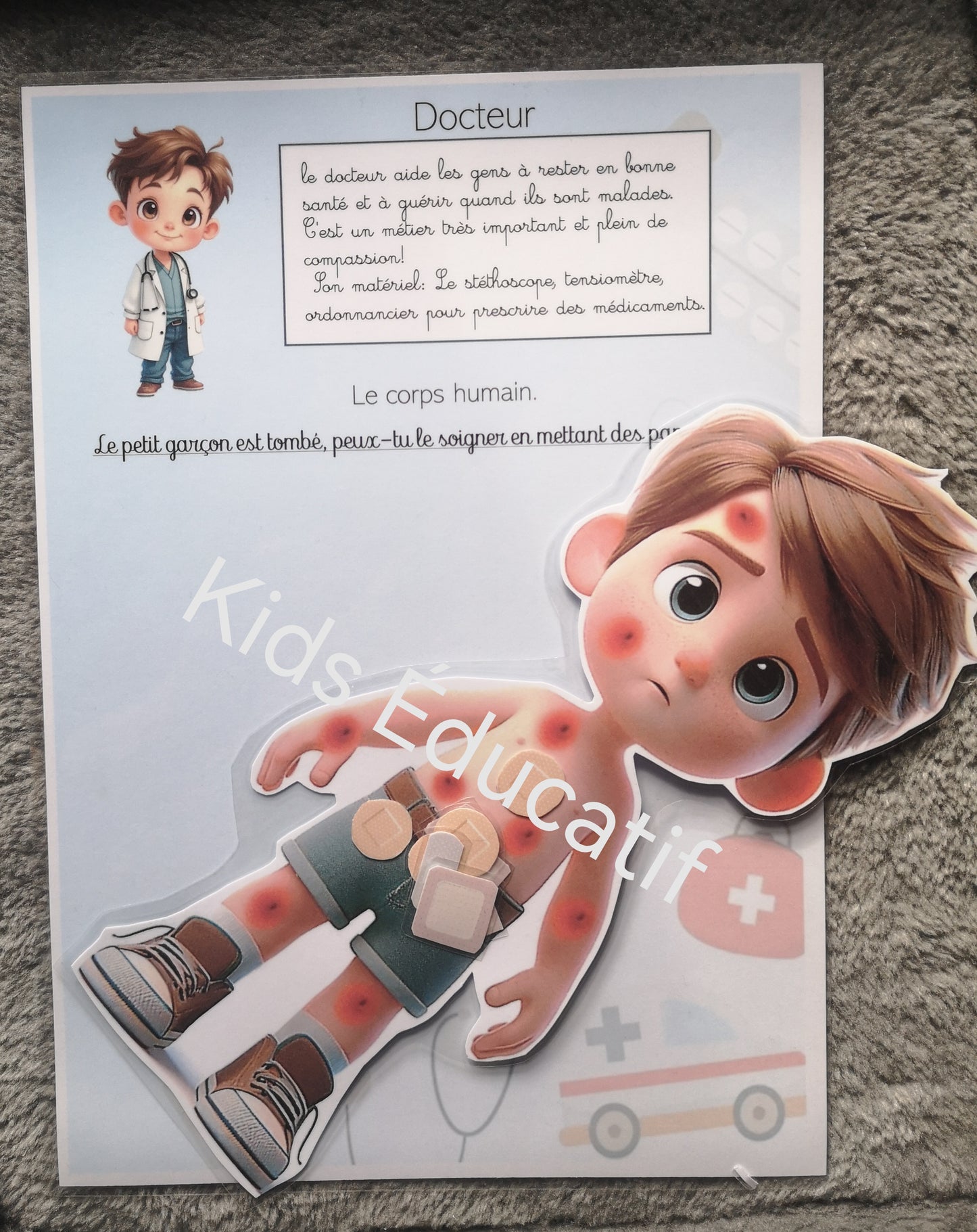 Mes petites mains découvrent les métiers – Cahier d’activités 3-4 ans