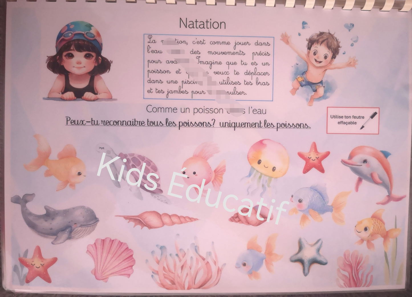 Sports et loisirs 3-6 ans – Kit d'activités, matériel inclus