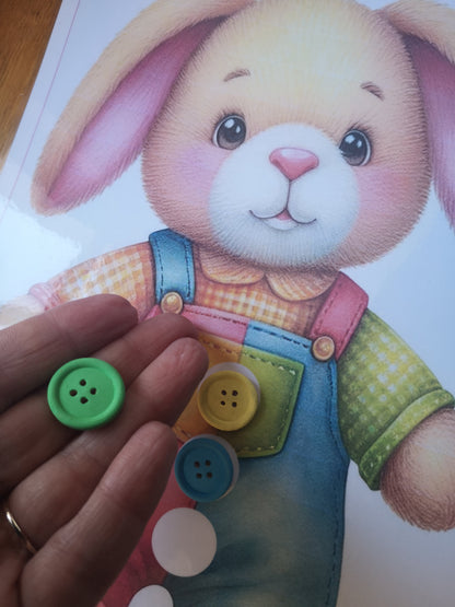 Livret éducatif,  " mon coffre à jouets"-  motricité fine 3-4 ans