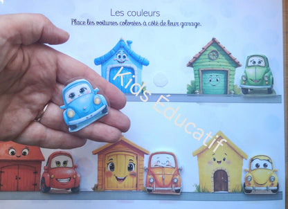 Livret éducatif,  " mon coffre à jouets"-  motricité fine 3-4 ans