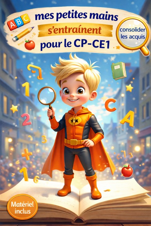 le livret de la réussite scolaire, niveau CP-CE1, thème super héros