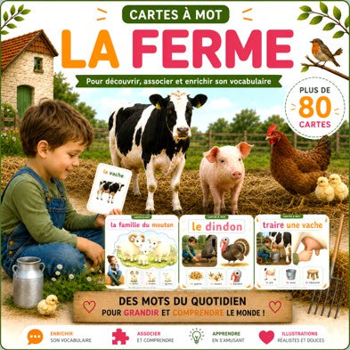 Carte à mot – La ferme PDF