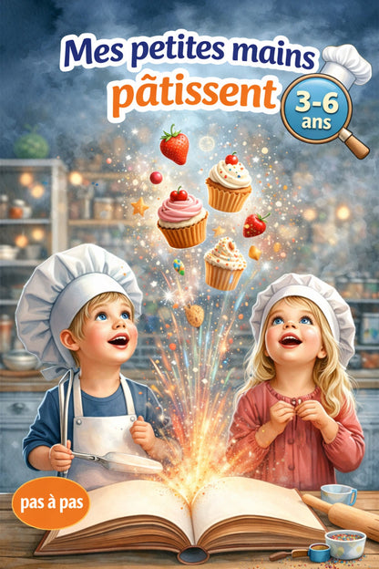 Livret de recettes pas à pas pour enfants dès 3 ans – cuisiner en autonomie