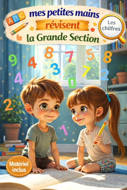 Livret de révisions Grande section pour l'entrée au CP, formes et nombres.