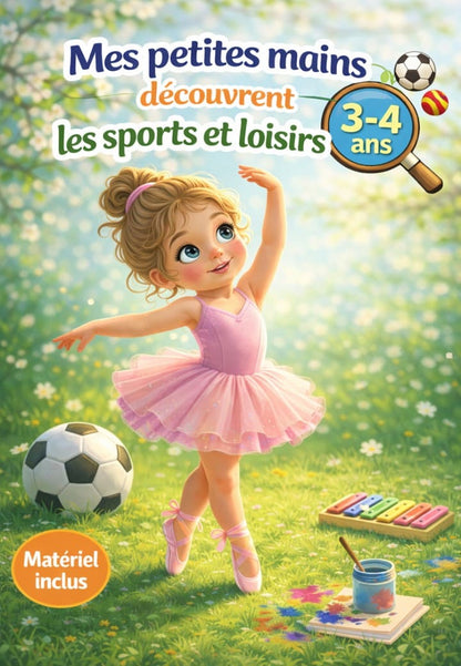 Sports et loisirs 3-6 ans – Kit d'activités, matériel inclus