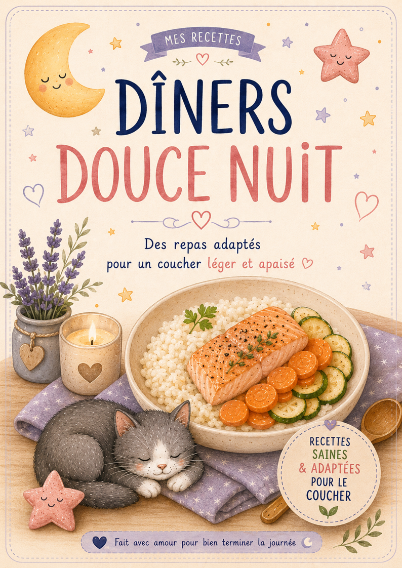 Dîners Douce Nuit – Pack 20 fiches recettes à télécharger