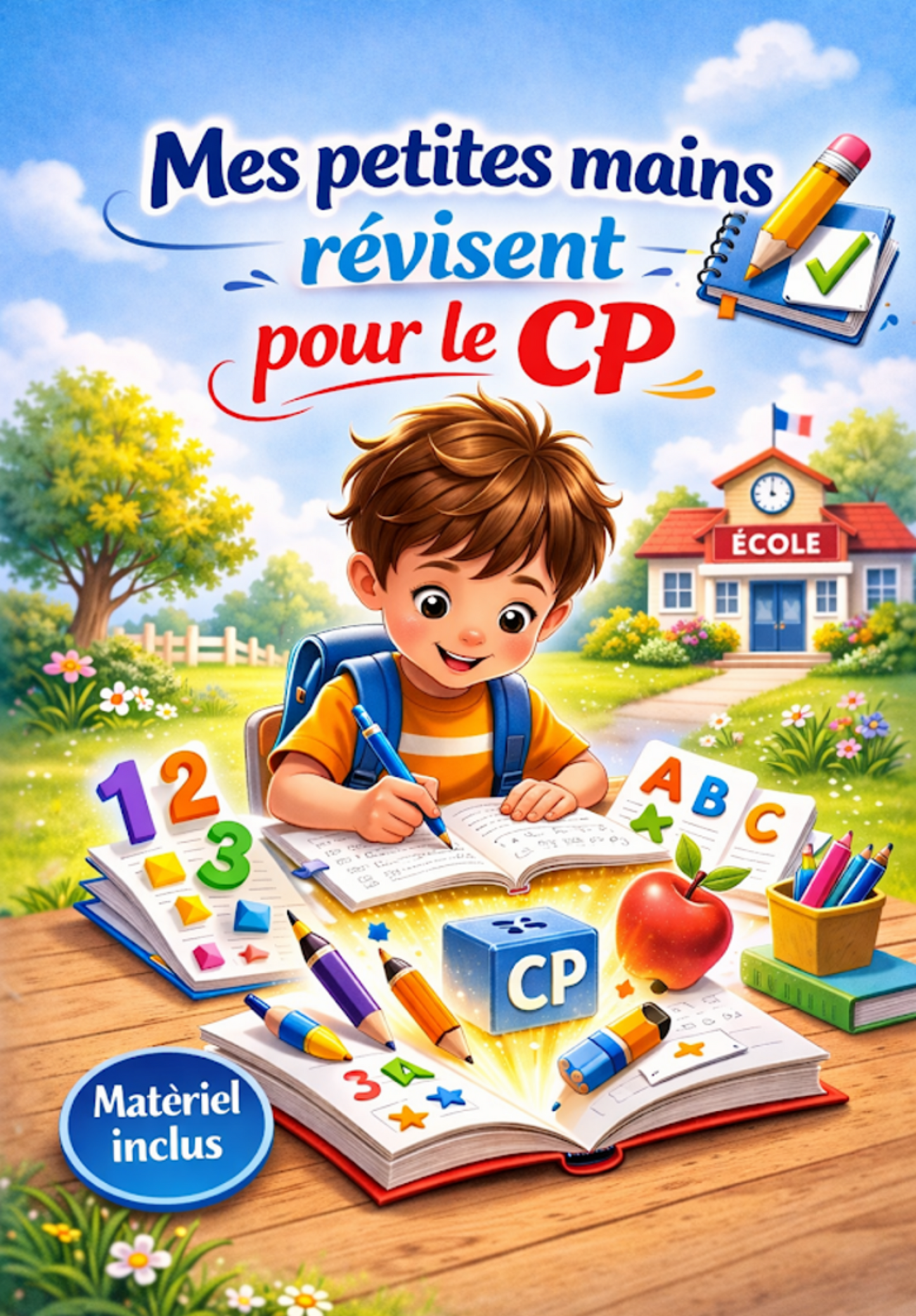 "en route vers le CP, la grande aventure commence ! " livret éducatif, 5-6  ANS