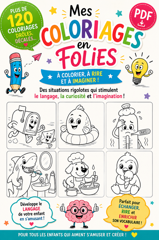 Mes coloriages en folies