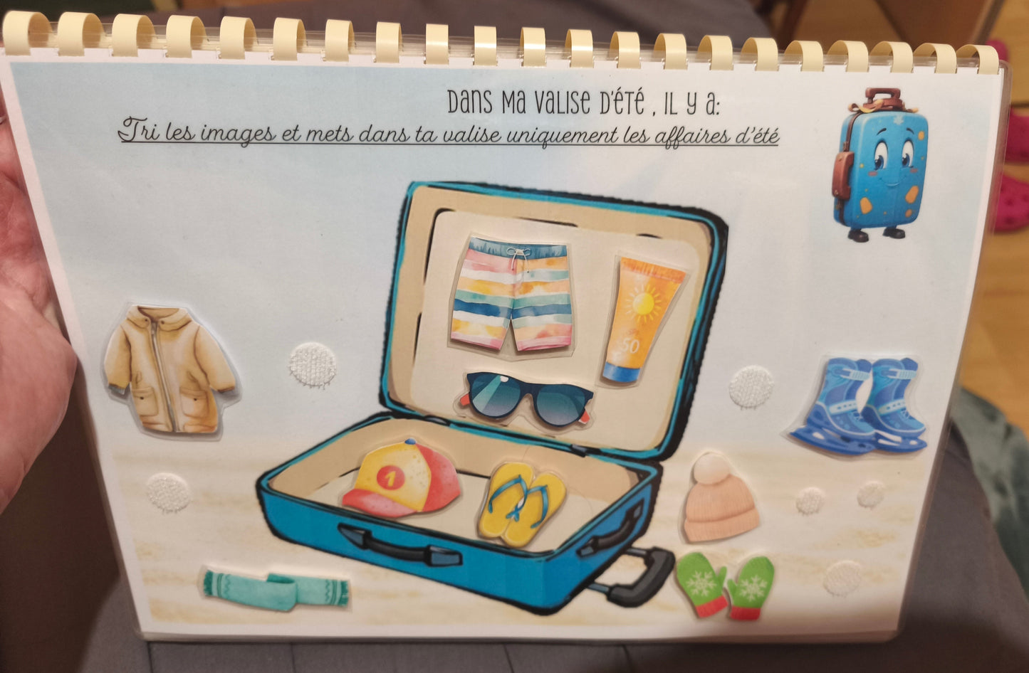 Livret de Vacances – Thème Plage | 3-5 ans