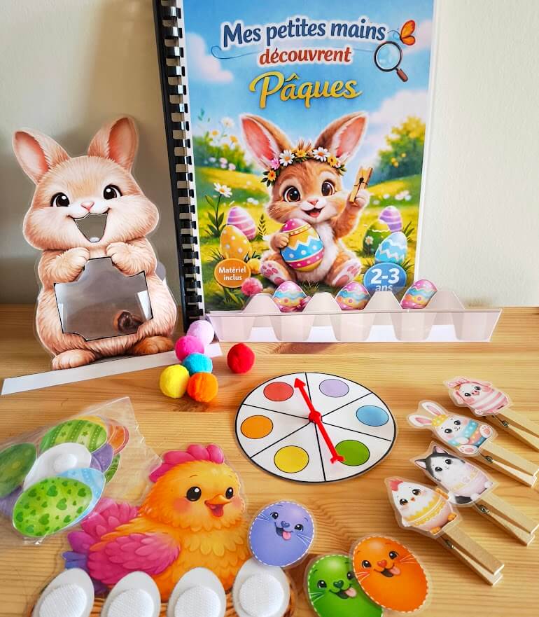 🐣 Pâques  2-3 ans | Matériel inclus