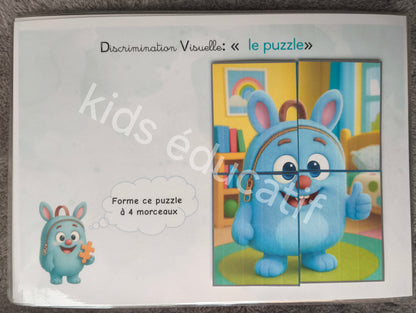 Mes petites mains découvrent le coffre à jouets – Cahier d’activités 2-3 ans