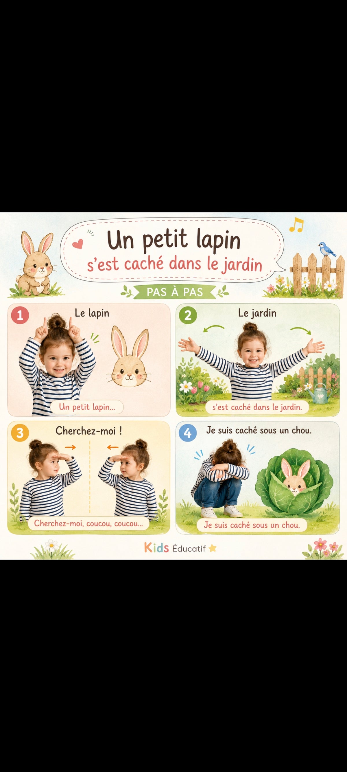 Comptines à mimer – 15 cartes gestuelles (PDF à télécharger)
