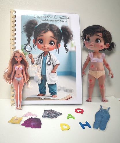 Mes petites mains découvrent les métiers – Cahier d’activités 3-4 ans
