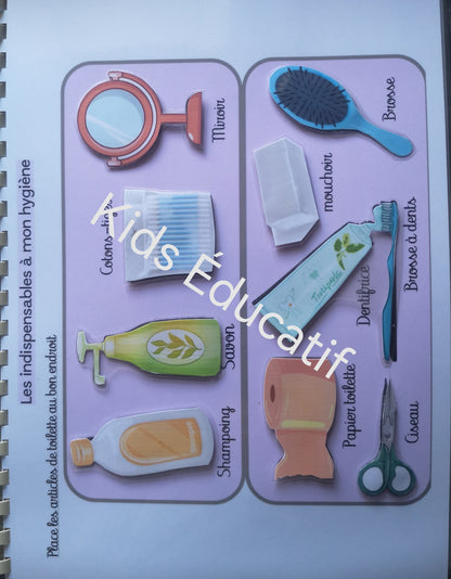 Mes petites mains" corps humain"- cahier d'activités 3-4 ans
