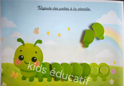j'apprends les couleurs avec les animaux, dès 18 mois