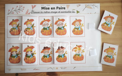 livret éducatif pour la maternelle "automne", Multi activités,2-3ans