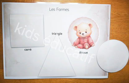 LIvret personnalisé "cadeau de Naissance jusqu'à 18 mois ,thème ourson