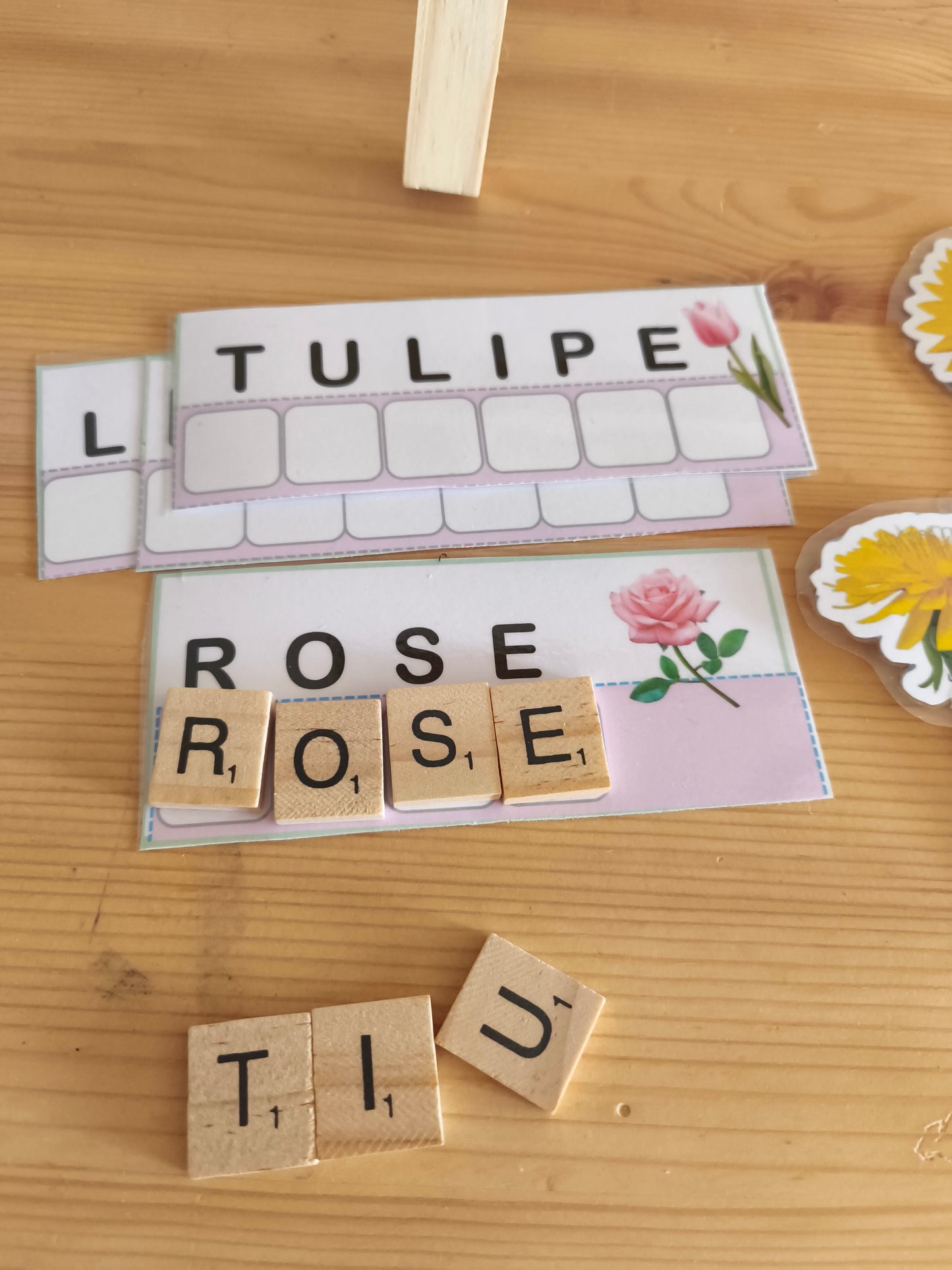 🌿 Fleurs & végétaux  3-5 ans - Matériel inclus