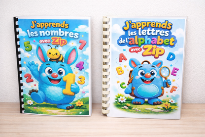 Découverte (PACK DUO ), minis livrets A5, chiffres et lettres