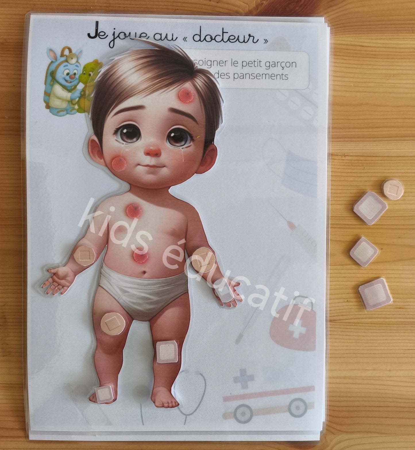 Mes petites mains se préparent pour la maternelle – Cahier d’activités réutilisable 2-3 ans