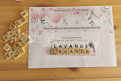 🌿 Fleurs & végétaux  3-5 ans - Matériel inclus