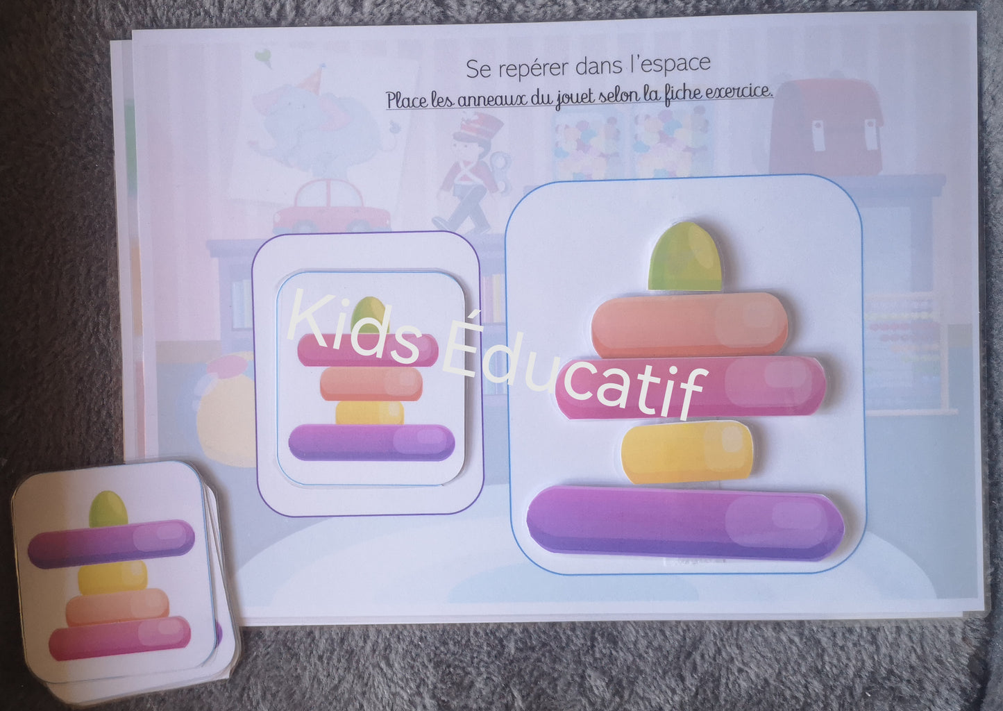 Mes petites mains découvrent les couleurs – Cahier d’activités 3-4 ans