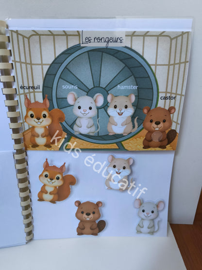 Mes petites mains découvrent les animaux du monde – Imagier dès 18 mois