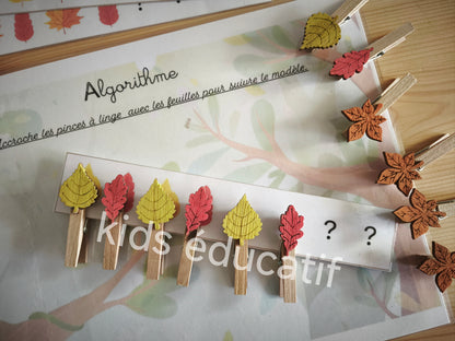 livret éducatif pour la maternelle "automne", Multi activités,2-3ans