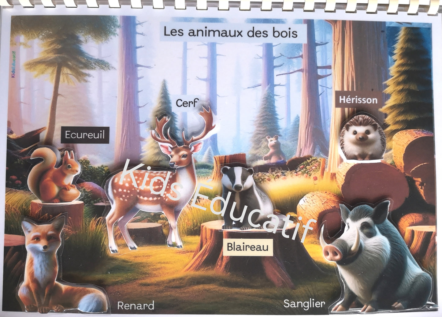 Livret les animaux du monde,  vocabulaires, 3-6 ans