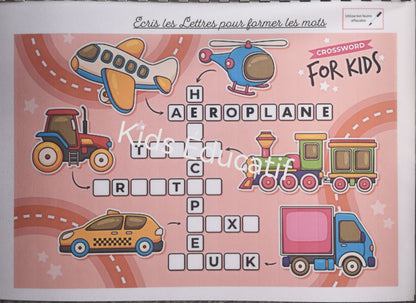 Apprentissage de l'anglais, livret multi-activités.