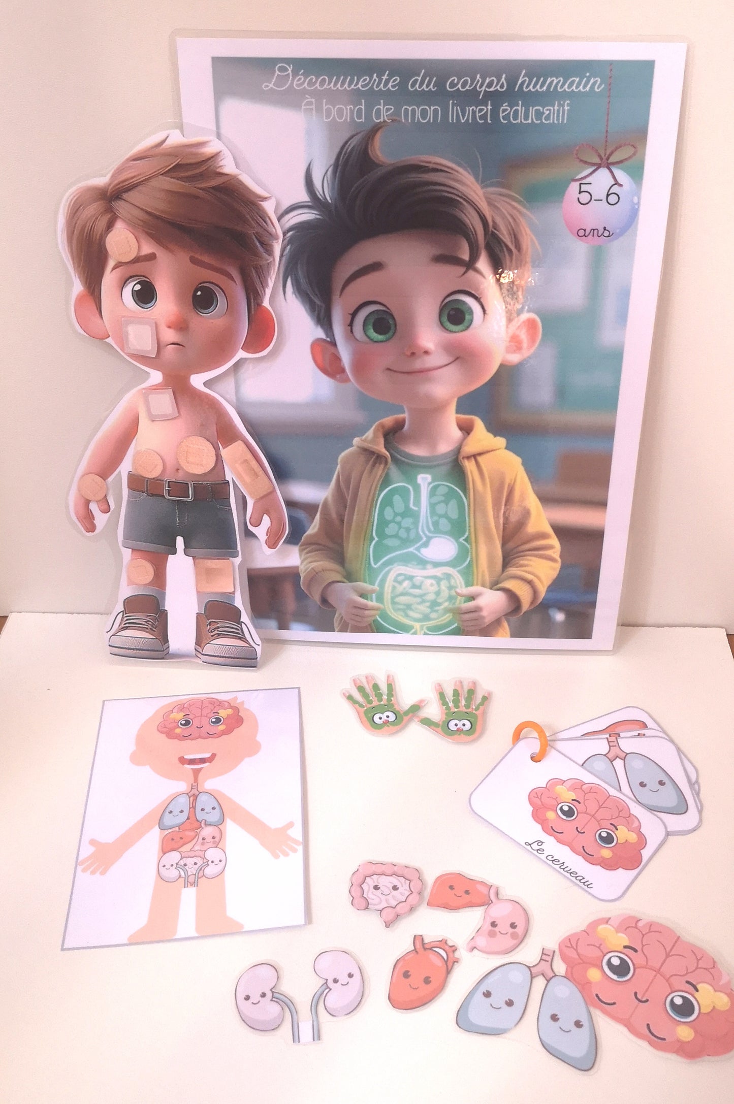 Mes petites mains "corps humain" - cahier d'activités 5-6 ans