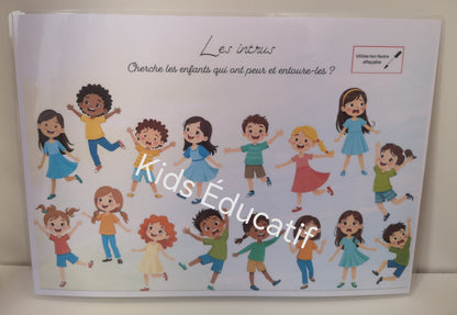 "Les émotions" 5-6 ans. livret pour apprendre à reprendre le contrôle de ses émotions