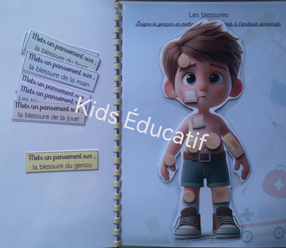 Mes petites mains" corps humain"- cahier d'activités 3-4 ans