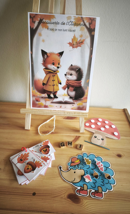 Livret Automne maternelle 4-5 ans – Jeux et activités pédagogiques