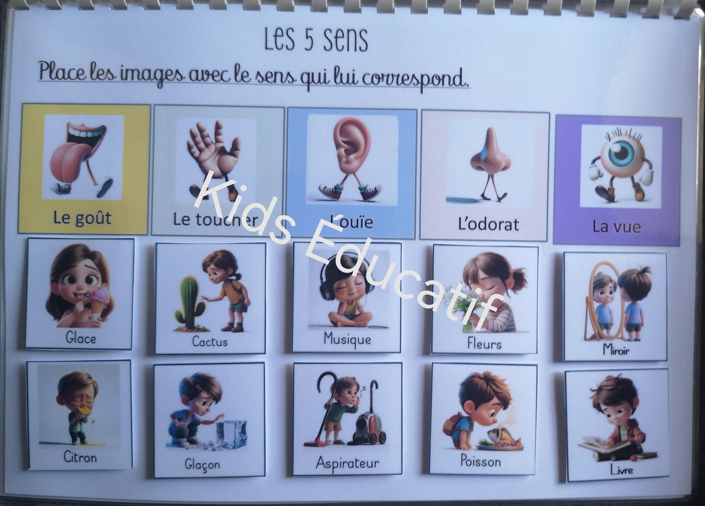Mes petites mains" corps humain"- cahier d'activités 3-4 ans