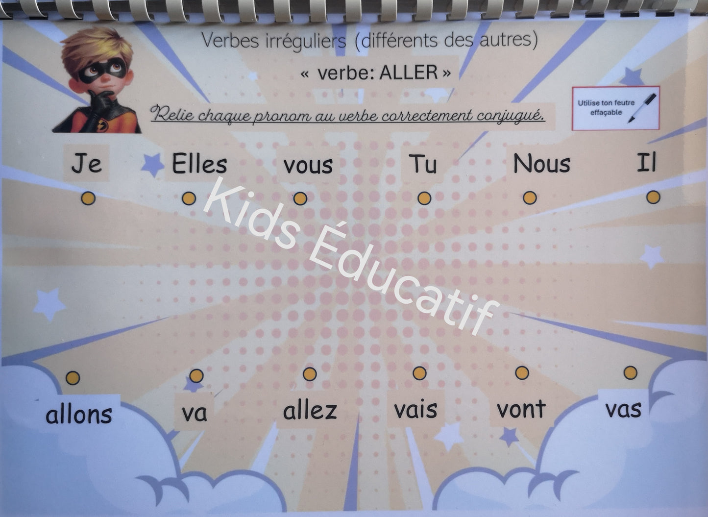le livret de la réussite scolaire, niveau CP-CE1, thème super héros