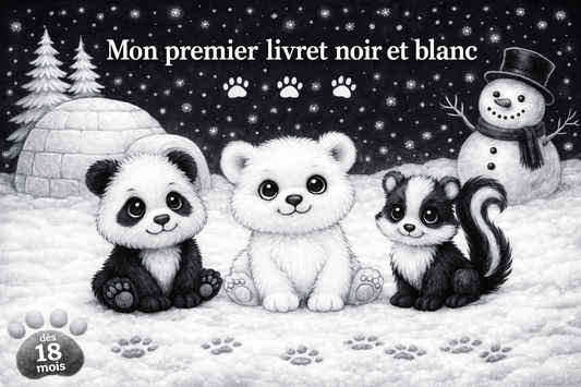 mon premier livret noir et Blanc 18 mois-3ans