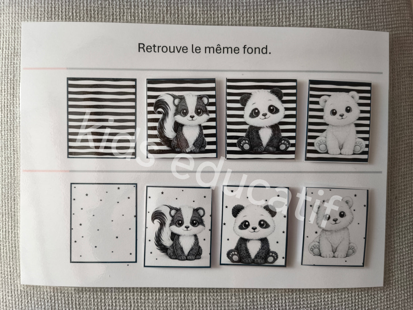 mon premier livret noir et Blanc 18 mois-3ans