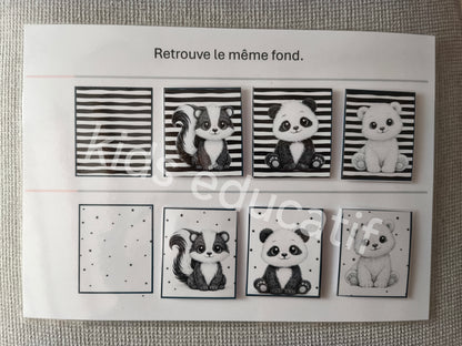 mon premier livret noir et Blanc 18 mois-3ans