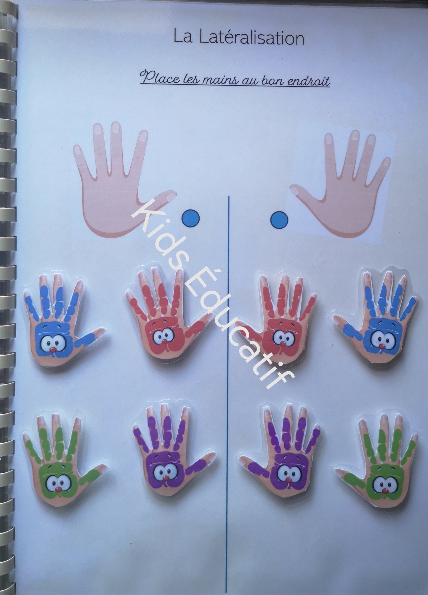 Mes petites mains" corps humain"- cahier d'activités 3-4 ans