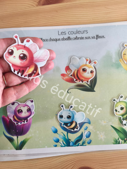 🌿 Fleurs & végétaux  3-5 ans - Matériel inclus
